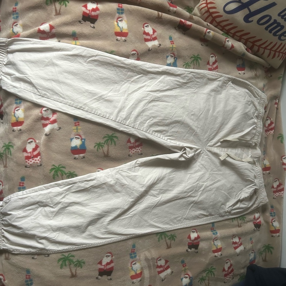 Men's White Pants